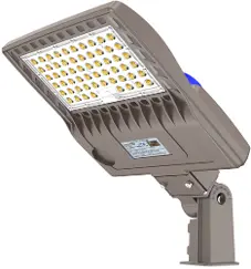 LED SHOEBOX LIGHT 150W 5000K 277-480VAC SLIP FITTER